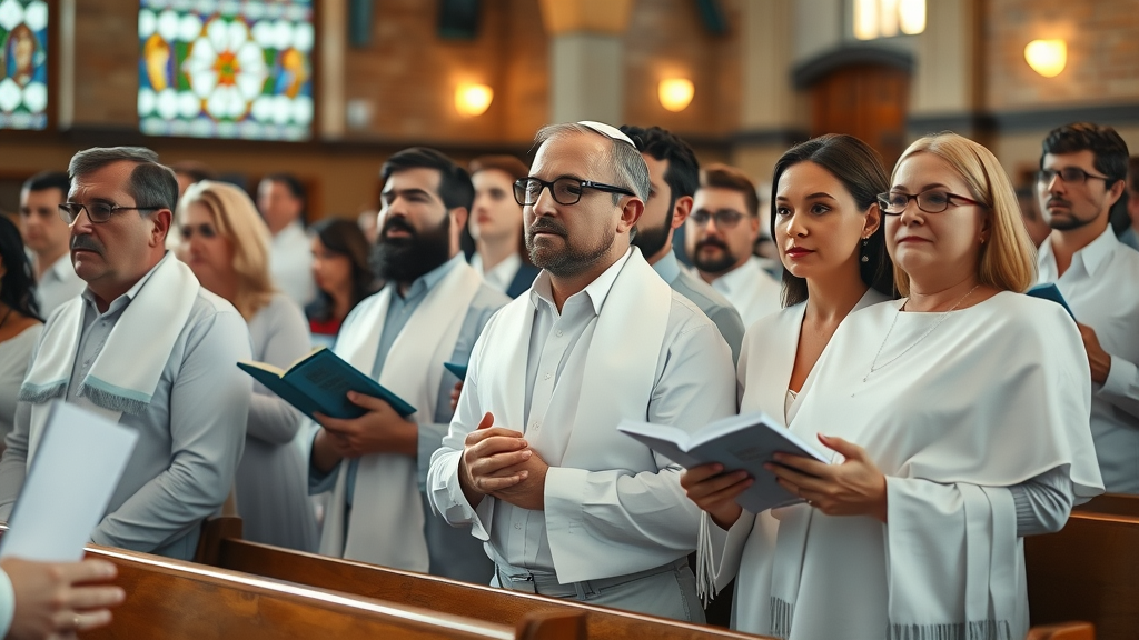 yom kippur ceremonies diverse congregation modern synagogue